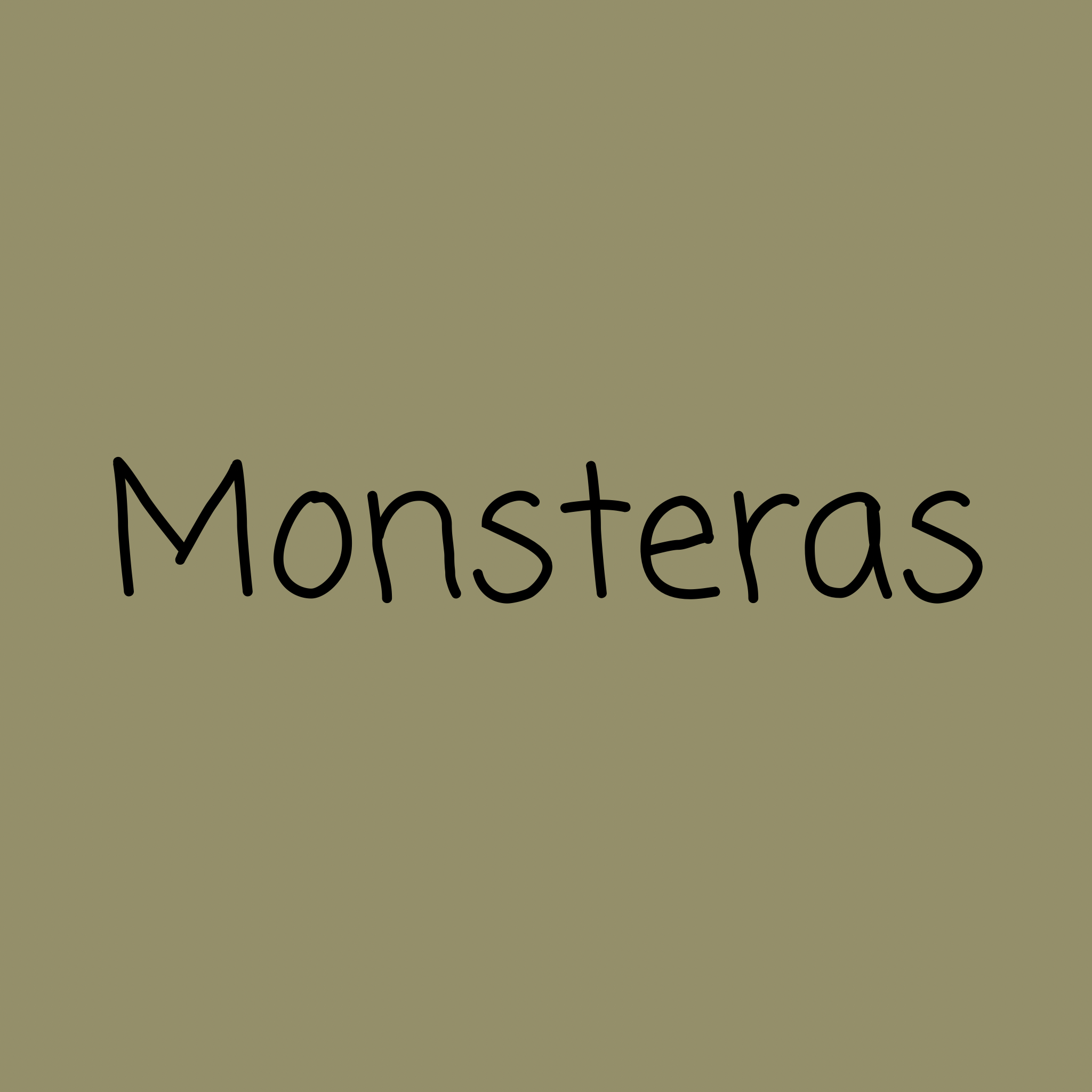 Monsteras